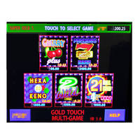 Super Gold 5 2022, jeu vidéo d'arcade haute résolution, personnalisé, avec écran tactile, Fire Link WMS550, carte de jeu POG, moniteur unique, prise US