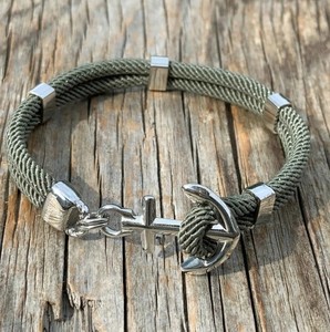 สร้อยข้อมือสมอเรือกันน้ำ-จากสวรรค์แห่งใหม่-จาก Maris Sal Nautical - Marine เกรดสแตนเลสสตีล - Product Image 3