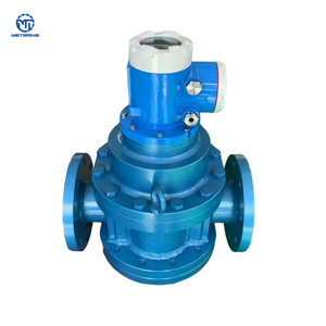 デジタルステンレス鋼オーバルギア流量計 LCDディスプレイ NPT/BSPネジ接続 液体/油/流体 +/-0.5%精度 OEM - Product Image 1