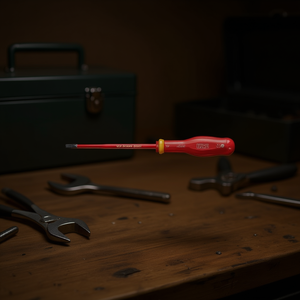 Destornilladores Delgados USAG 1000V para Tornillos de Cabeza Plana, Categoría de Producto Premium - Product Image 3