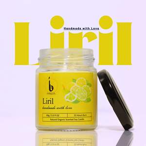Vela Aromática Natural de Soja LIRIL, Hecha a Mano, Premium, Decorativa, para el Hogar, Spa y Suministro al por Mayor - Product Image 3