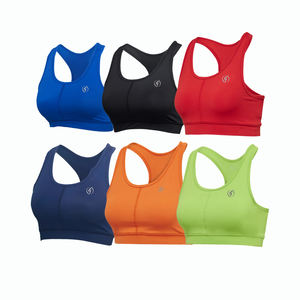 Soutien-gorge de sport pour femmes stretch doux au toucher de haute qualité hauts pour femmes soutien-gorge en polyester spandex fabriqué au Pakistan haut pour femmes - Product Image 6