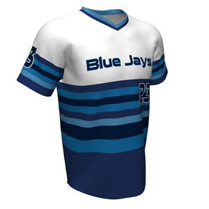 Jersey transpirable, camiseta de béisbol personalizada, diseño de sublimación completa, camiseta de béisbol con estampado, uniformes de softbol para hombres y mujeres - Product Image 2