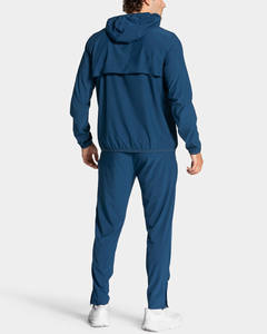 Survêtement Homme de Haute Qualité Personnalisé Bleu Marine Veste et Pantalon de Survêtement Homme Polyester Léger et Extensible Jogging Homme - Product Image 2