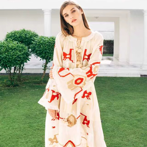 sachin and babi light blue dress Scotch and Soda Embroidered Maxi Dress Red main image 0