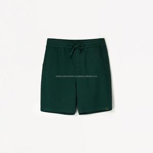 Short en jean personnalisé 100% coton pour garçons jambe droite ample noir lavé bord brut Short Baggy Streetwear été - Product Image 5