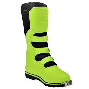 Bottes de moto en cuir pour hommes de haute qualité, respirantes, grande taille, vêtements de sport, vêtements de course automobile et de moto - Product Image 6