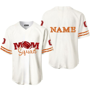 Camiseta de fútbol personalizada para mamá para mujer, bordado con motivos de lentejuelas, logotipo de equipo de números, seda/algodón, informal, transpirable, cuello en V, corto - Product Image 3