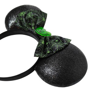 H.E.R ACCESSORIES Licensed Disney Minnie Mouse Halloween Ears Costume <b>Headband</b> With <b>Bow</b> and Character Ears Black <b>Bow</b> Ages 3+ - Product Image 5