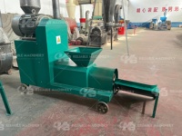 Máquina de Prensa de Briquetas de Cáscara de Arroz, Aserrín y Astillas de Madera, Línea de Producción Automática de Carbón Vegetal
