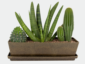 Pioneera-Macetas biodegradadas ecológicas de Fibra vegetal de 42cm, maceta de riel para balcón, caja de ventana decorativa - Product Image 6