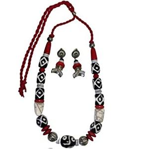 Nouvel ensemble de collier et boucles d'oreilles en résine ZAA 3 pièces pour femmes, collier tendance bohème, bijoux de fête - Product Image 2