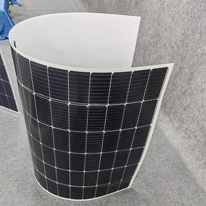 Panel Solar Flexible de PET de 100W 120W 140W 160W con 22% de Eficiencia, Certificado CE/TUV/ISO para Techo de Automóvil - Product Image 1