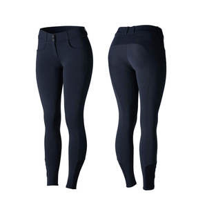 Vêtements équestres, pantalon d'équitation imprimé en silicone, Legging, culotte pour femmes - Product Image 1