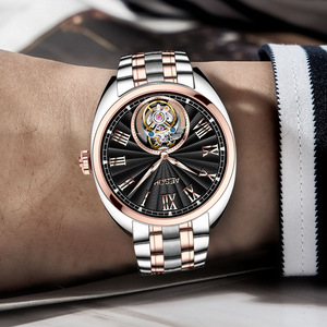 Montre mécanique tourbillon 7088 au design classique, montre de luxe pour homme, fabricant certifié - Product Image 5