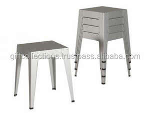 Tabouret en métal de haute qualité avec Table d'appoint pour meubles de salon et de chambre à coucher de l'exportation indien de tabouret - Product Image 5