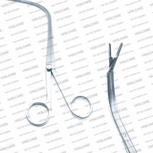 Forceps à os de poisson en acier inoxydable allemand de haute qualité, instrument manuel d'élimination des corps étrangers ORL, certifié CE/ISO classe 1 - Product Image 2