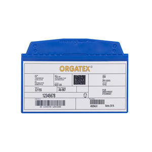 Taschina portadocumenti, magnetica, 1/3 DIN A4, Blu, 10 pz. / confezione.- SDVF/1310-03 - Product Image 1