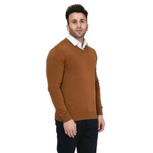 Top Fashion Street Wear Pullover Sweatshirt Men's V Neck 100% Cotton Oversize Sweatshirt Unisex Sweatshirt for Men's - Product Image 3