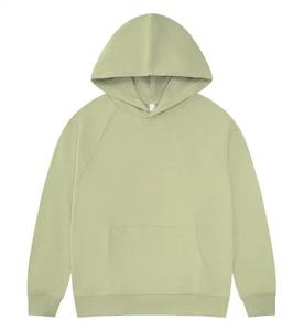 Diseño personalizado impresión gratuita 600G algodón pesado de alta calidad para hombre sudadera Color sólido suelta pareja sudaderas DIY su logotipo de marca - Product Image 4