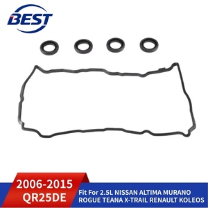 ชุดปะเก็นฝาครอบวาล์วเครื่องยนต์สำหรับนิสสัน 2.5L QR25DE 2006-2015 อัลติมา มูราโน่ โร้ก เทียน่า เอ็กซ์เทรล เรโนลต์ โคเลออสอะไหล่ซ่อมรถยนต์ - Product Image 1