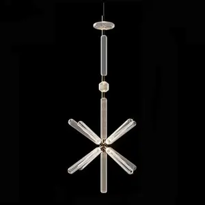 โคมไฟระย้าและโคมไฟห้อยเพดานดีไซน์หรูหราจาก PolarisGlare ที่ได้แรงบันดาลใจจากแสงสว่าง - Product Image 5