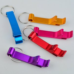 Kim loại chai Opener biểu tượng tùy chỉnh chai Set móc chìa khóa phụ kiện destapador de cerveza nhôm Keychain - Product Image 3