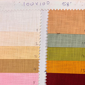 Tissu en lin et coton de haute qualité 100 x 1000, technique de tissage, style uni, tissu pour chemises pour hommes, fabricant en Inde - Product Image 2