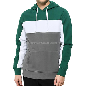 เสื้อฮู้ดดี้ผู้ชายมาใหม่ พิมพ์โลโก้ได้ คุณภาพสูง สไตล์สตรีท ทรงหลวม ไหล่ตก โอเวอร์ไซส์ - Product Image 4