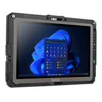 Tablette industrielle robuste Getac UX10 avec écran tactile FHD LumiBond de 10,1 pouces, luminosité de 1000 nits, étanche et résistante à la poussière
