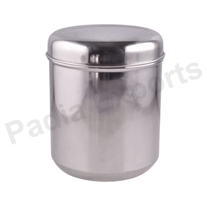 Airtight Stainless Steel Storage Canister with Metal Lid Kitchen <b>Container</b> for <b>Tea</b> <b>Coffee</b> <b>Sugar</b> Dry Foods Parties - Product Image 2