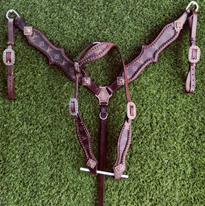 Cuello de pecho de cabeza occidental con hebilla de latón-SS con diseño personalizado de cabeza de Cuero Crudo Occidental al precio más bajo - Product Image 4