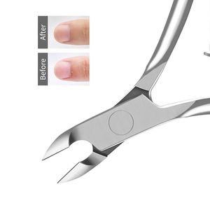 Pince à cuticules professionnelle en acier inoxydable PRO Nipper 12.0/12.5mm pour ongles-BEAUTY Nail Supplies-L.A.6557723 - Product Image 2