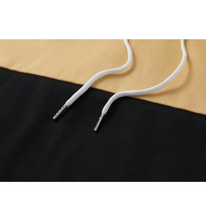 Sweat à capuche respirant en molleton 50% coton 50% polyester, coupe classique, pour l'hiver, col à capuche, impression personnalisée unie - Product Image 4