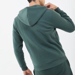 Sudaderas con capucha de algodón 100% con estampado de soplo personalizado para hombre, jersey de felpa francesa de gran tamaño, sudaderas con capucha informales con cremallera para hombre - Product Image 4