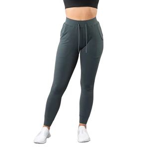 LOGOTIPO personalizado de alta calidad Envío rápido Poliéster Spandex Mujeres Leggings Jogger con bolsillo Etiqueta propia 2026 - Product Image 1