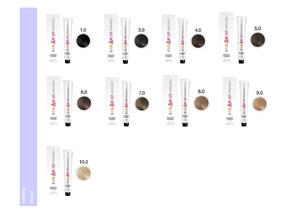 ครีมเปลี่ยนสีผม GLAMOUR PROFESSIONAL ระดับพรีเมียม ปราศจากแอมโมเนีย 100 มล. สำหรับทุกสภาพเส้นผม สีติดทนนาน สีธรรมชาติ ผสมน้ำมันอาร์แกน - Product Image 2
