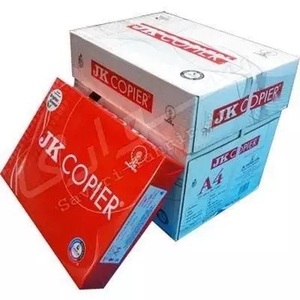 กระดาษถ่ายเอกสาร JK Copier A4 70g 75g 80g เยื่อไม้บริสุทธิ์ ผิวเรียบ สีขาว สำหรับงานพิมพ์สำนักงาน - Product Image 1
