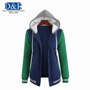 Chaqueta Bomber de Mujer Personalizada con Precio Directo de Fábrica, de Spandex/Algodón, con Cuello Alto, Tejido Resistente y Cálido para Otoño/Invierno - Product Image 4