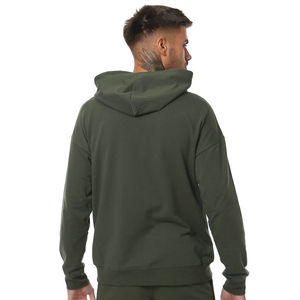 เสื้อฮู้ดผู้ชายหมวกสีทึบผ้าคอตตอนผสมลำลองฮิปฮอปสตรีทแวร์มีฮู้ด500กรัม - Product Image 2