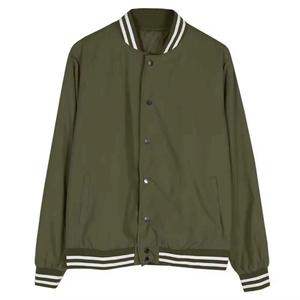 Men's Winter Athletic College Baseball Fitness Training Varsity Jacket with Quick Dry Feature Polyester/Cotton Material - Product Image 1