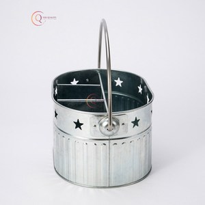 Fantásticos utensilios decorativos y soporte para cubiertos para el hogar y el Hotel, herramienta de carrito galvanizada hecha a mano, organizador de almacenamiento de utensilios de cocina - Product Image 3