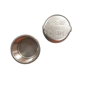 Tapa redonda roscada de acero inoxidable de alta calidad de 1-1/2 pulgadas OEM/ODM Superficie lisa de embalaje personalizado para industrias variadas - Product Image 2