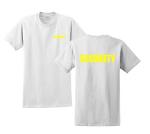 Camisa de uniforme de guardia de seguridad blanca de alta calidad, camiseta de seguridad de fábrica de nuevo estilo con logotipo personalizado de manga corta Unisex para verano - Product Image 3