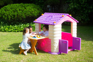 [Edu-Play] Jouets pour bébés et tout-petits EDU Play HOUSE 2 (ensemble MAISON, table et chaise) (VIOLET) Fournitures pour bébés et tout-petits PH-TB7226V - Product Image 3