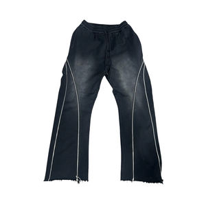 Pantalones Jogger Casuales de Lona Negra Lavada a la Piedra - Secado Rápido y Transpirables - Product Image 6