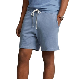 Pantalones Cortos Deportivos Transpirables para Hombre, Personalizados al por Mayor, 100% Algodón, Estilo Urbano, con Bolsillos Decorados y Arrugados - Product Image 2