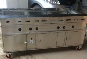 Automatic Flip 6 Row Gas Roast Chicken Oven <strong>Barbecue</strong> Shop Outdoor <strong>Barbecue</strong> <strong>Snacks</strong> - Product Image 3