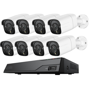 Exclusivo sistema de cámaras de seguridad PoE 16CH 4K 17PCs 8MP cámaras IP detección Humana/coche IP66 impermeable OEM personalizable 3 años - Product Image 2