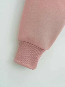 เสื้อมีฮู้ดผ้าฝ้าย450 GSM สำหรับผู้หญิงเสื้อผ้าแนวสตรีทสวมใส่สบายแขนยาวโอเวอร์ไซส์ - Product Image 3